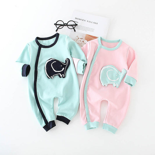 Soft Cotton Baby Romper - Giggles & Coos