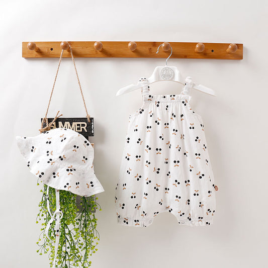 Cute Net Red Baby Romper - Giggles & Coos