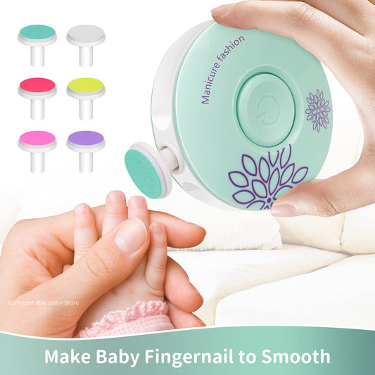 Baby Electric Nail Grinder Set for Newborns - Giggles & Coos