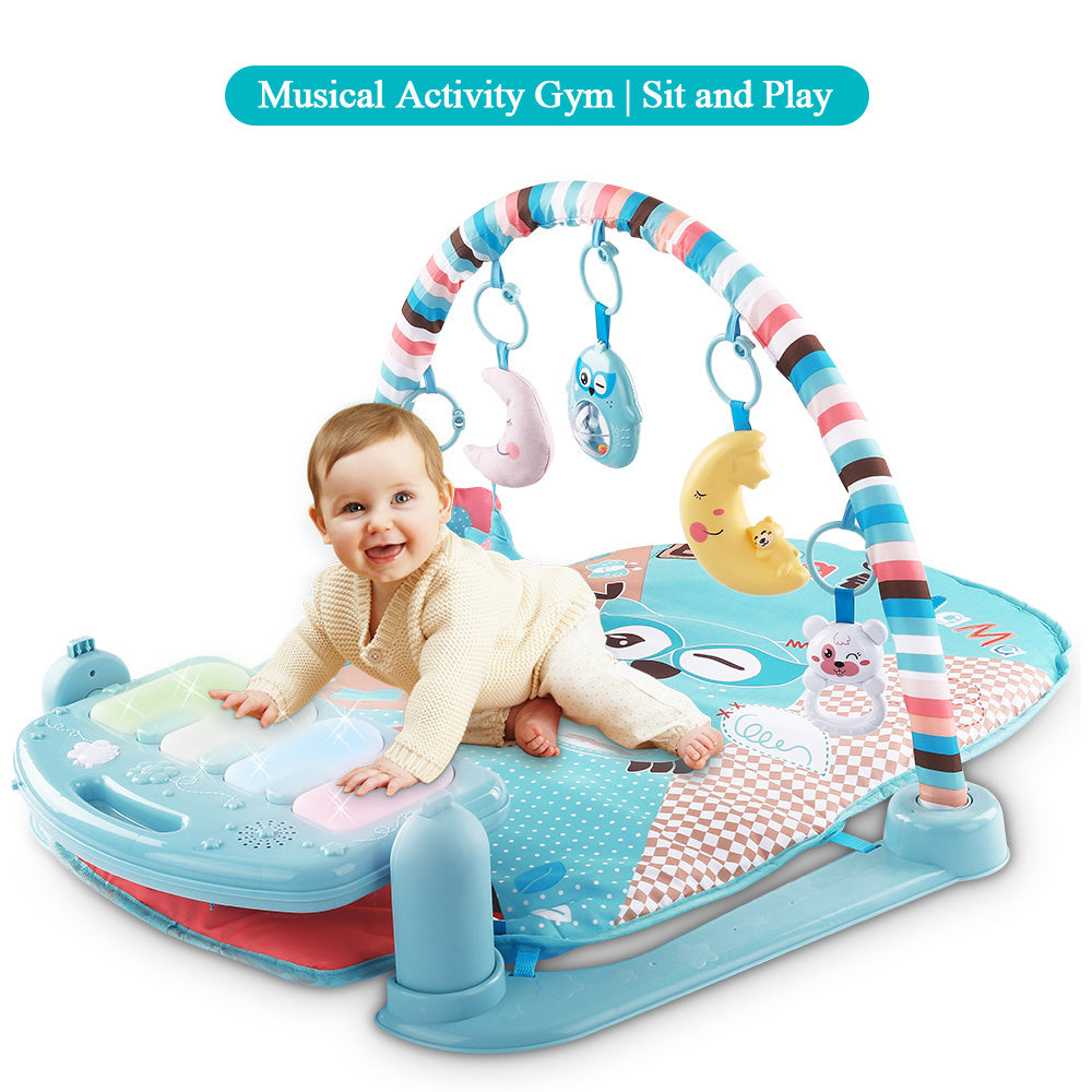 Baby Play Mat with Piano & Educational Toys - Giggles & Coos